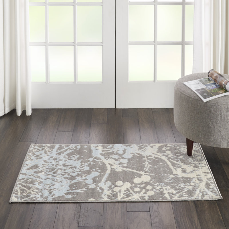 Tapis gris Sheron, Rectangle 2 pi x 4 pi