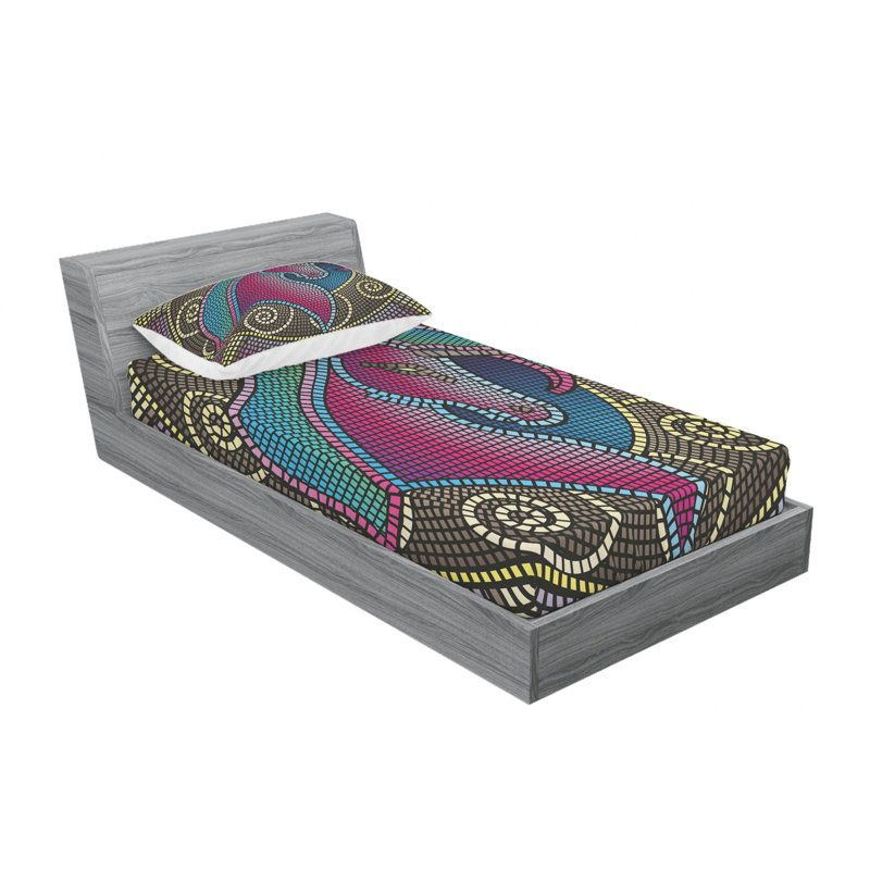 Microfiber Sheet Set, Twin XL Sheet Set with Fitted Sheet