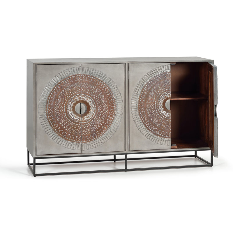 Chantra 150cm Solid Wood Sideboard