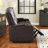 Almida 2-Pieces Classic Premium Vegan Leather Power Living Room Set With USB Port & Cup Holders & Console-111000391
