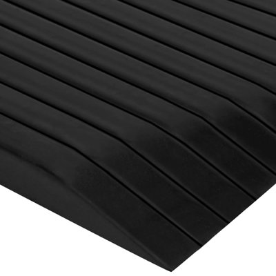 Vidaxl Threshold Ramp Rubber