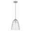 Mini-luminaire suspendu en nickel brossé 1 lumière Whitmore-126075887