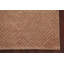 Tapis touffeté à la main en laine / soie brun clair
