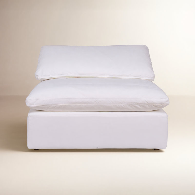 Clay Slipper Chair, White Livesmart®