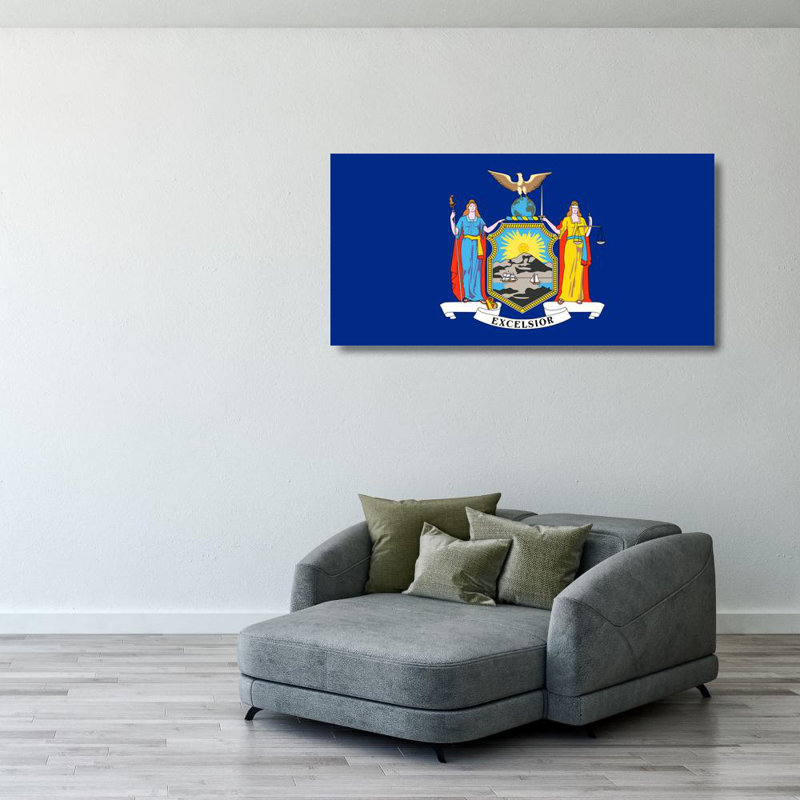 État de New York, H 20 po x l 40 po