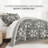 Secret Garden Pattern Reversible Duvet Cover Set-1874714164