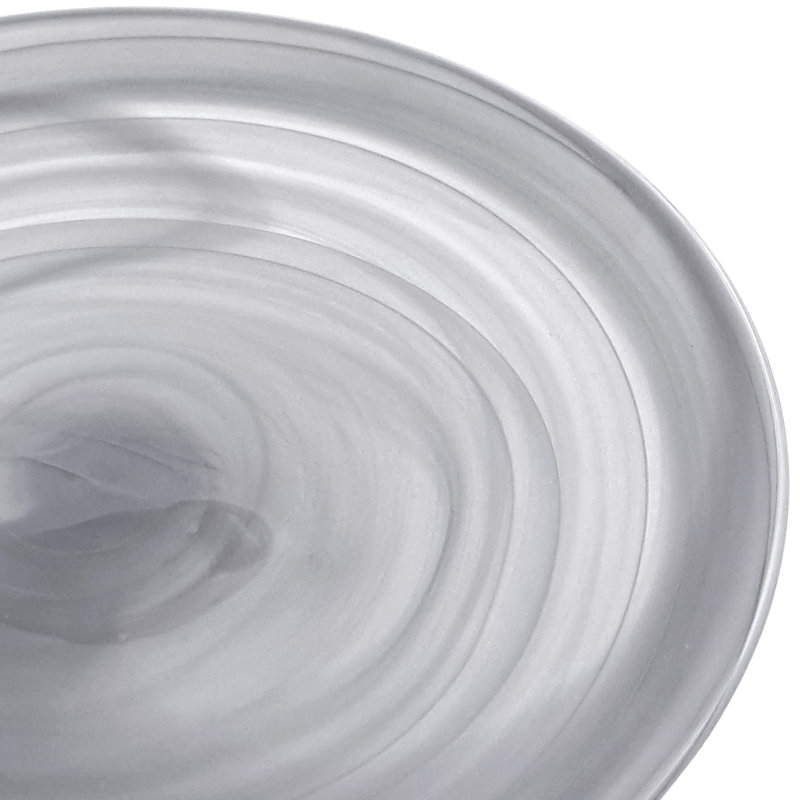 Nuage 11" Dinner Plate, Gray
