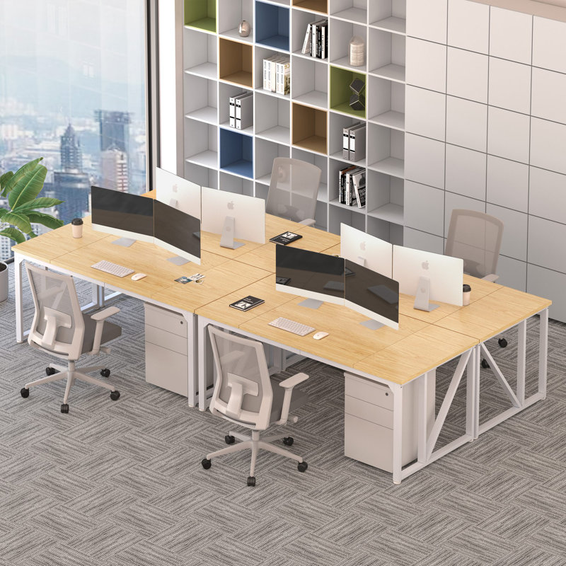 Bureau d'ordinateur 70 po x 30,7 po avec bureau plus profond et plus épais, bureau de travail pour bureau personnel, naturel