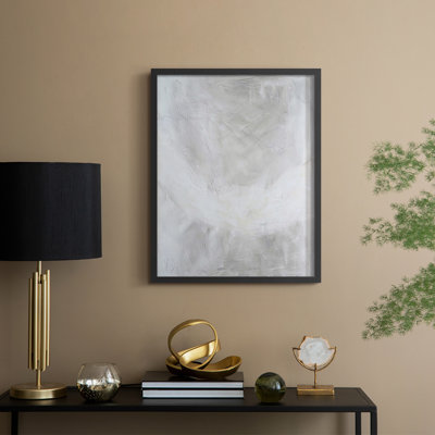 Snowdrift II Framed Print - Solid Wood