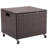 BirdRock Home Rolling File Storage Box, Espresso-1844465614