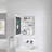 Surface Frameless Mirror Medicine Cabinet-236825070