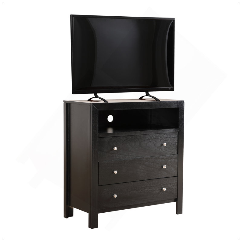 Burlington  Media Chest , Black