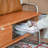 Brown Upholstered Bench