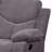 Kalen Gray Chenille Loveseat W/Console