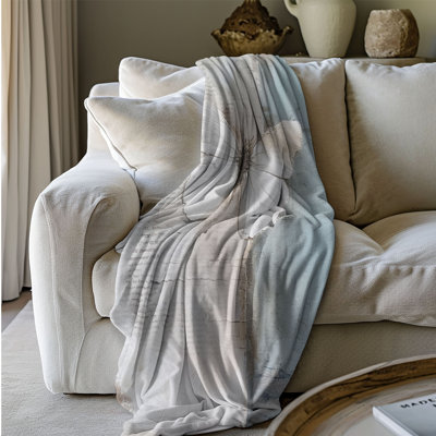Soft Azure Butterflies - 1 Piece Premium Blanket