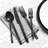 30 Piece 18/10 Stainless Steel Flatware Set, Silverware Sets Service For 6