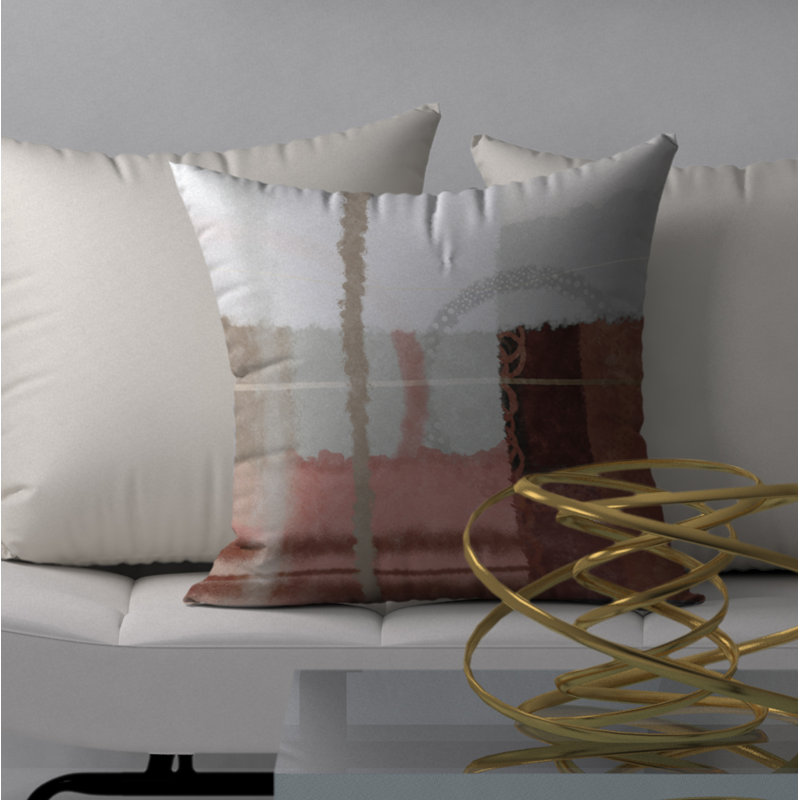  Housse de coussin carré et insert, 24" X 24"