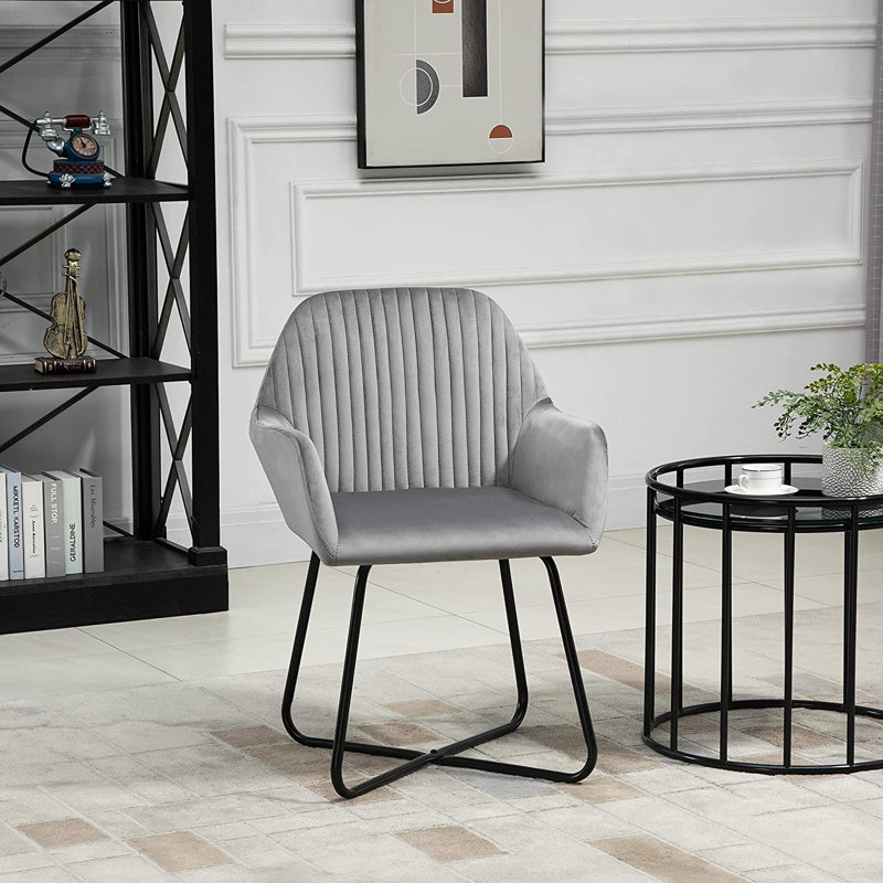 Northport Upholstered Armchair, Grey