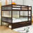 Two Drawers Rubber Wood Bunk Bed-1268994101-1268994107