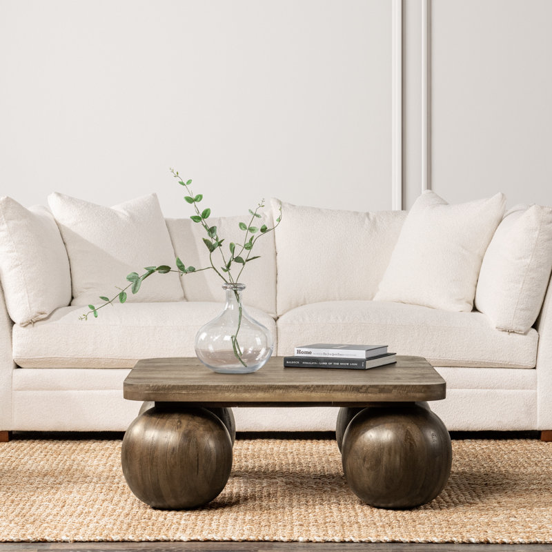 Delyla Coffee Table, Brown