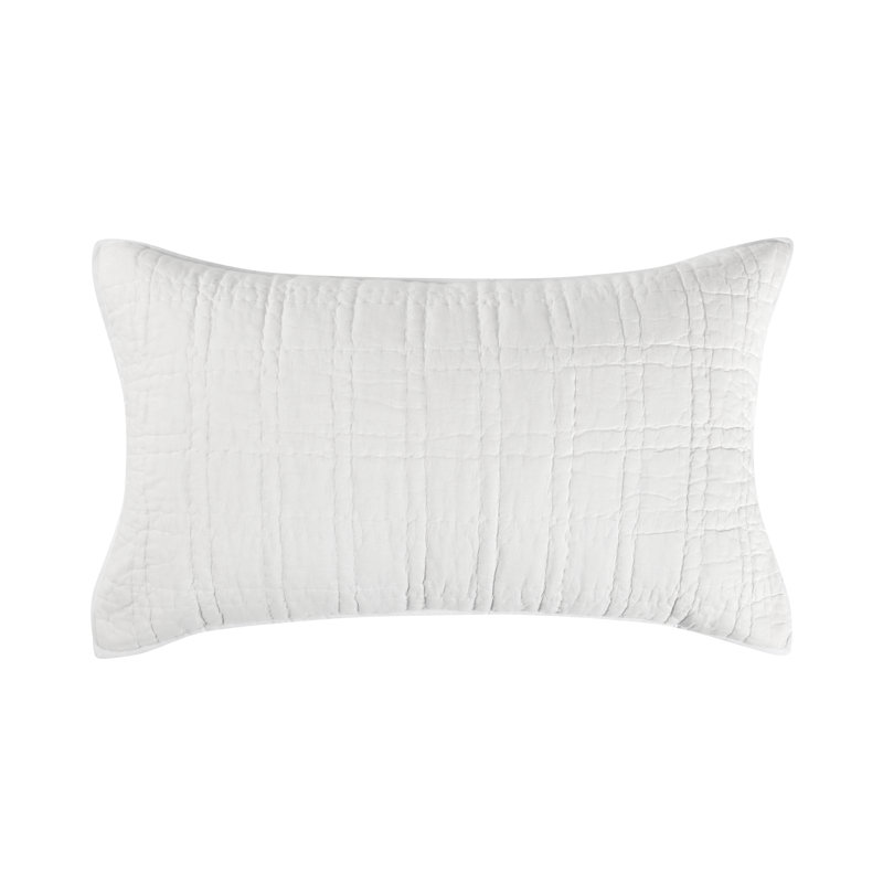 Taie décorative 100% coton Hailee, Très grand