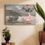 Vase de fleurs roses, toile tendue VI-Gallery-1750181713