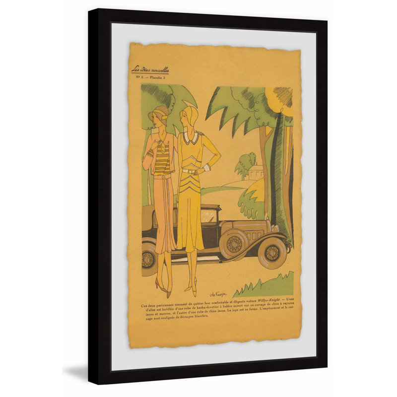 Gal Pals - Single Picture Frame Print, 91 cm H x 61 cm W x 4 cm D