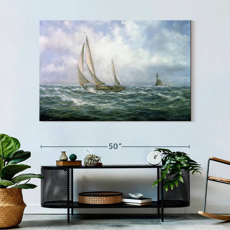 Mehar Fastnet Abeam, 34" H x 51" W