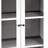 Harville 23.56 " Wide 3 - Shelf Storage Cabinet with-1946392978