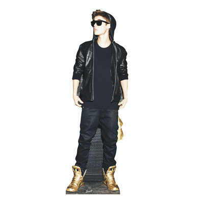 Justin Bieber Shoes Cardboard Standup