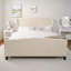 King Size Bed Frame With High Back Upholstered Headboard-788139304