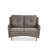 Patio Loveseat Sofa, Outdoor Wicker Loveseat with Luxury Thick Cushion, All-Weather Patio Furniture Set-101831497-101831498