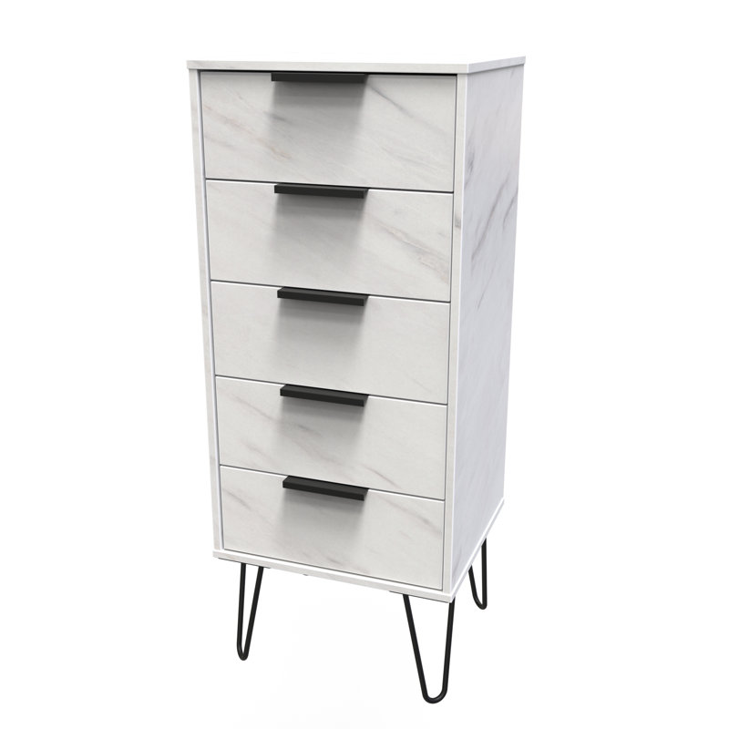 Turah 45cm W Manufactured Wood Bedside Table