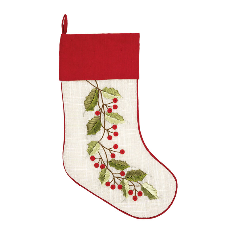 Chaussette de Noël Joy Wreath