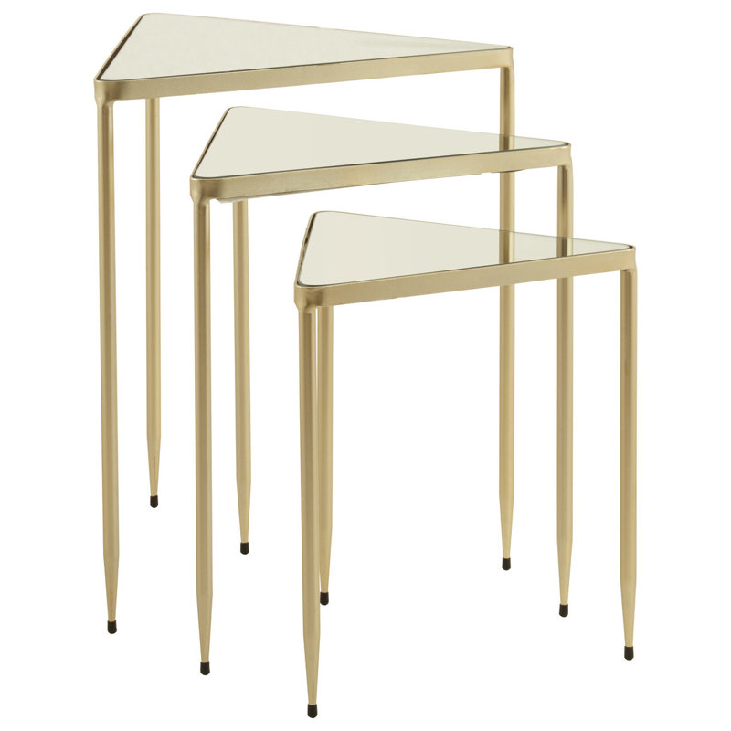 Eley Glass Top Nesting Tables