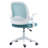 Mid Back Mesh Office Chair with Flip-Up Arms, Ergonomic Task Chair for Home Office-1516532338