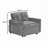 Convertible Sleeper Chair Sofa Bed Adjustable Pull Out Sleeper Chair-1161026052