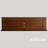 Walnut Solid Wood TV Cabinet Fireplace-117600331