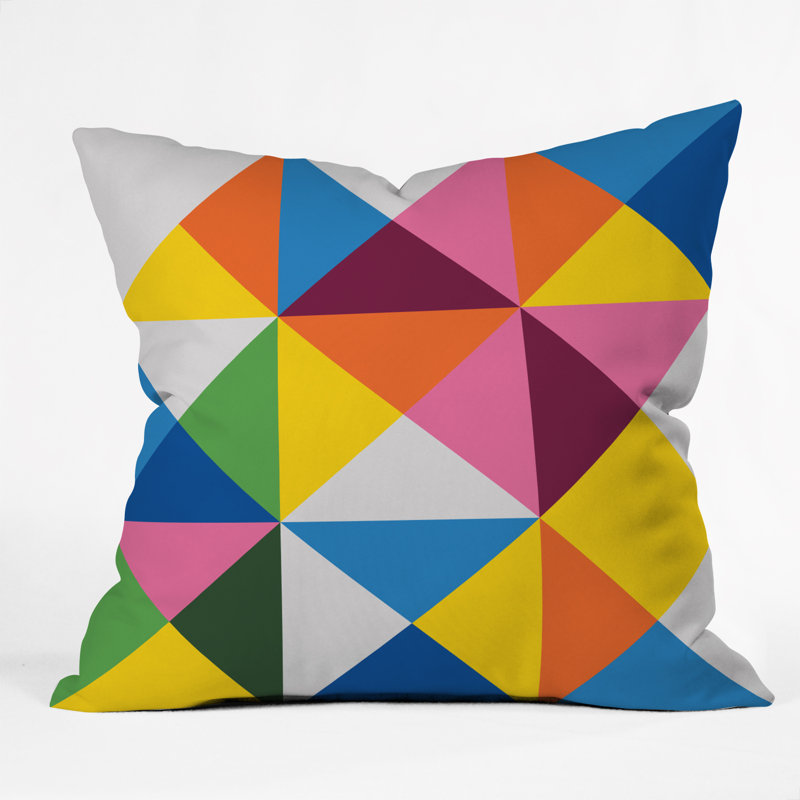 Three of the Possessed Throw Pillow, 18" x 18"