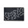 Tapis bleu marine Flatweave