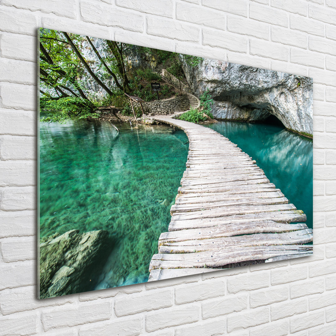 Plitvice Lakes - Unframed Art Prints on Glass