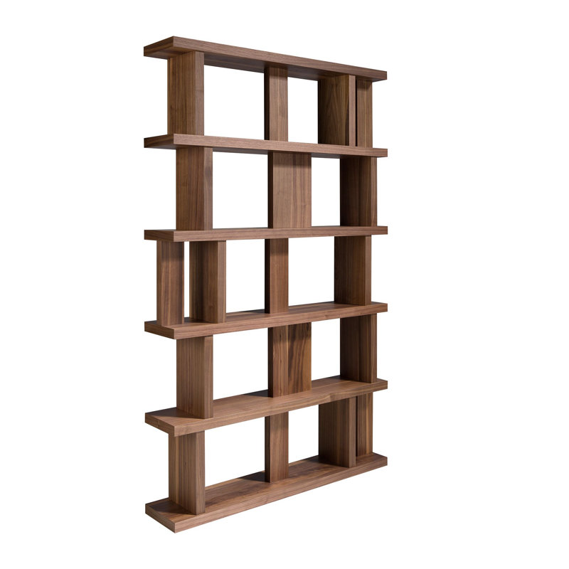 120cm H x 23cm W Solid Wood Etagere Bookcase