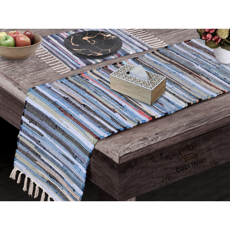 TABLE-RUNNER, 108" L x 15" D, Multi