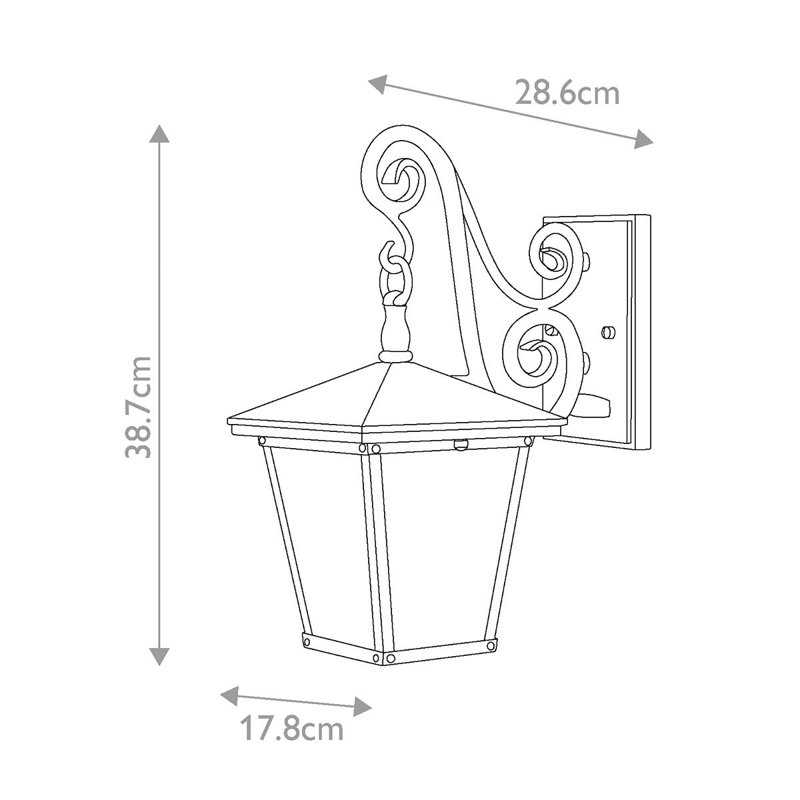 Tottenham Outdoor Wall Lantern