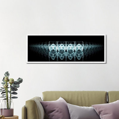 On the Rocks I 1 Piece Panoramic Wall Art on Canvas