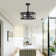 20''Industrial 5-Blade  Ceiling Fan With Remote Control