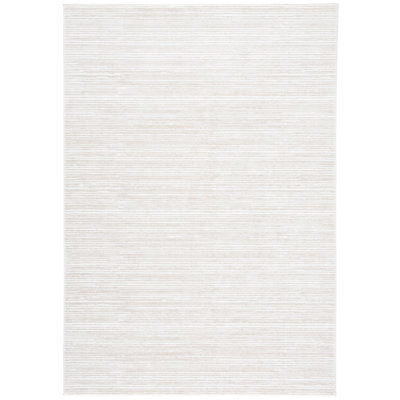 Vision Striped Area Rug In Ivory