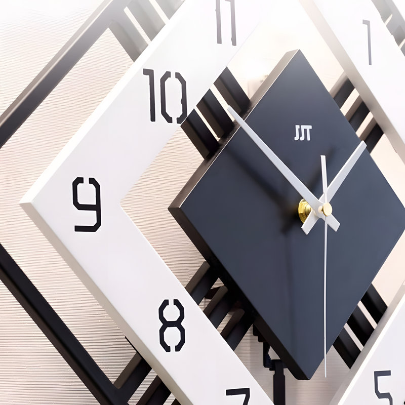 Horloge murale décorative à piles 26 po