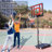 Norbi 33'' W Metal Portable Full-Size Basketball Hoop