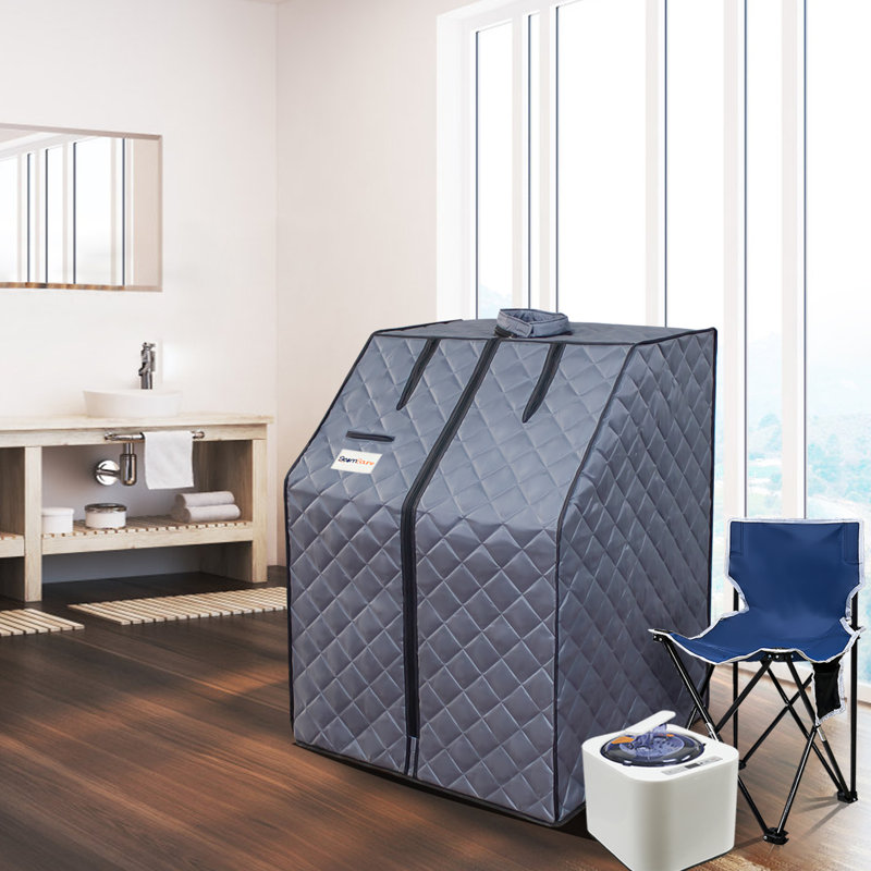 Fulocseny 1 - Person Traditional Steam Sauna with Remote Control